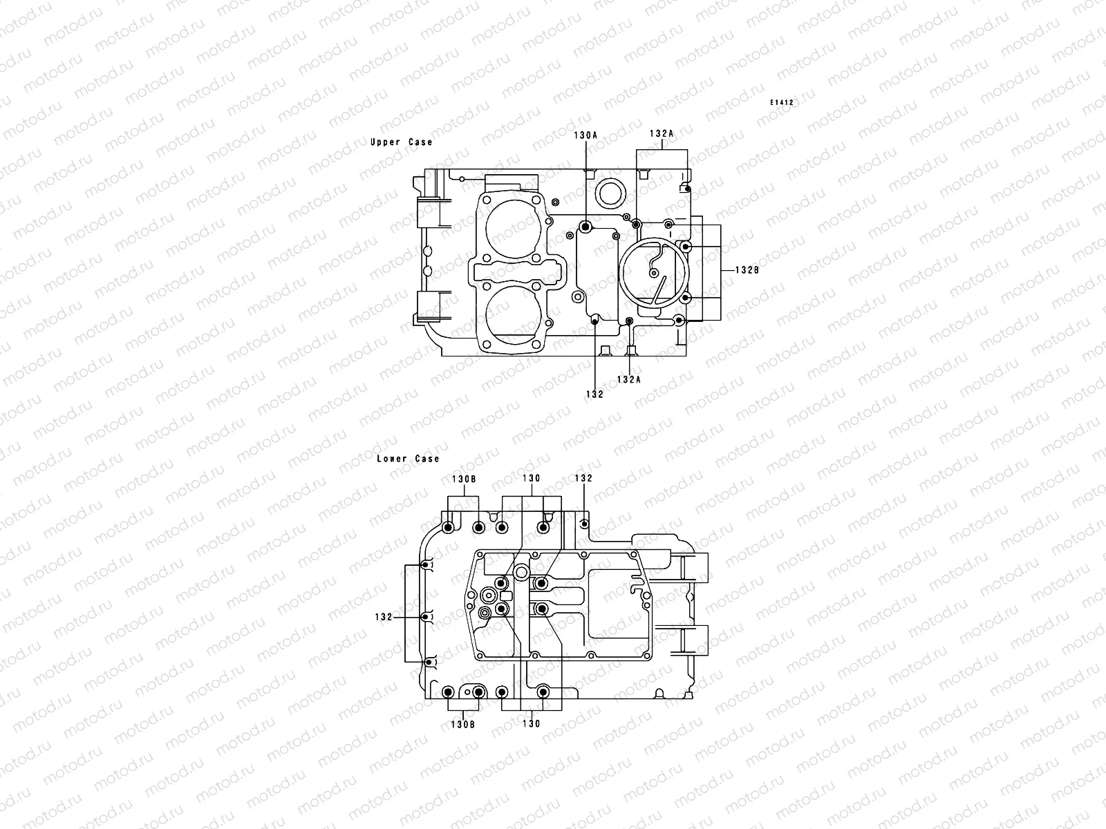 Crankcase Bolt Pattern