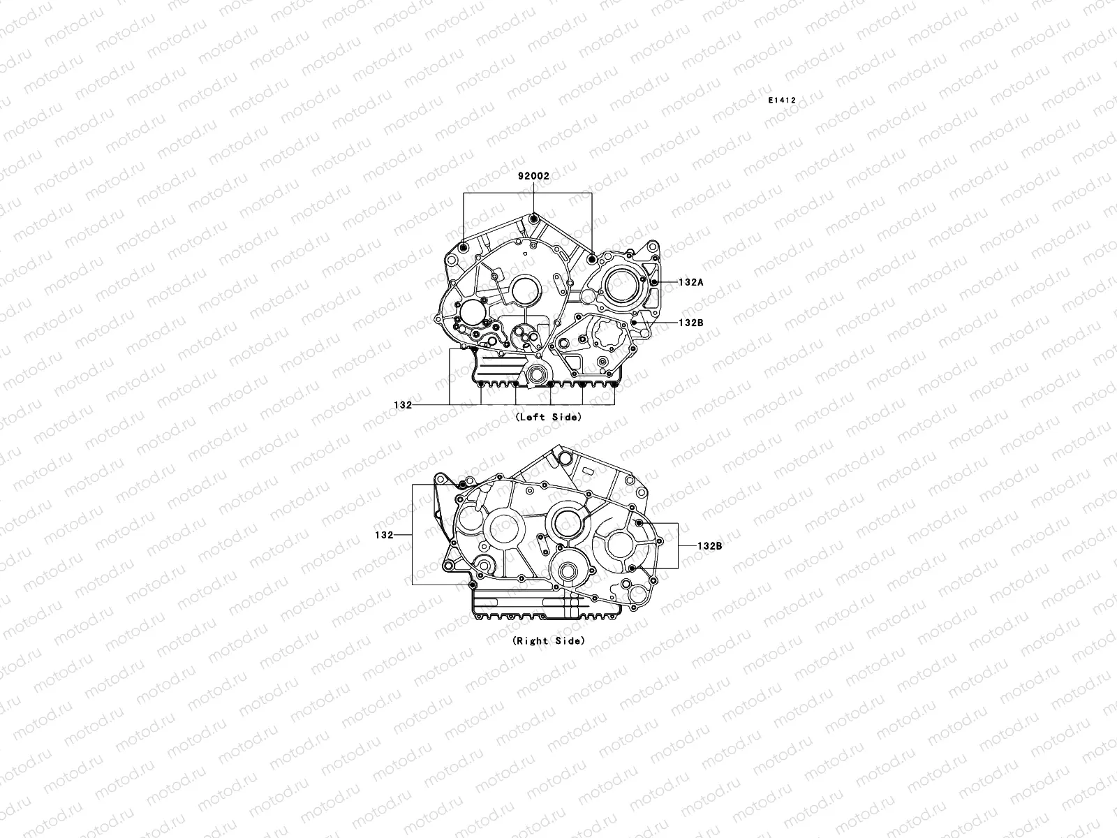 Crankcase Bolt Pattern