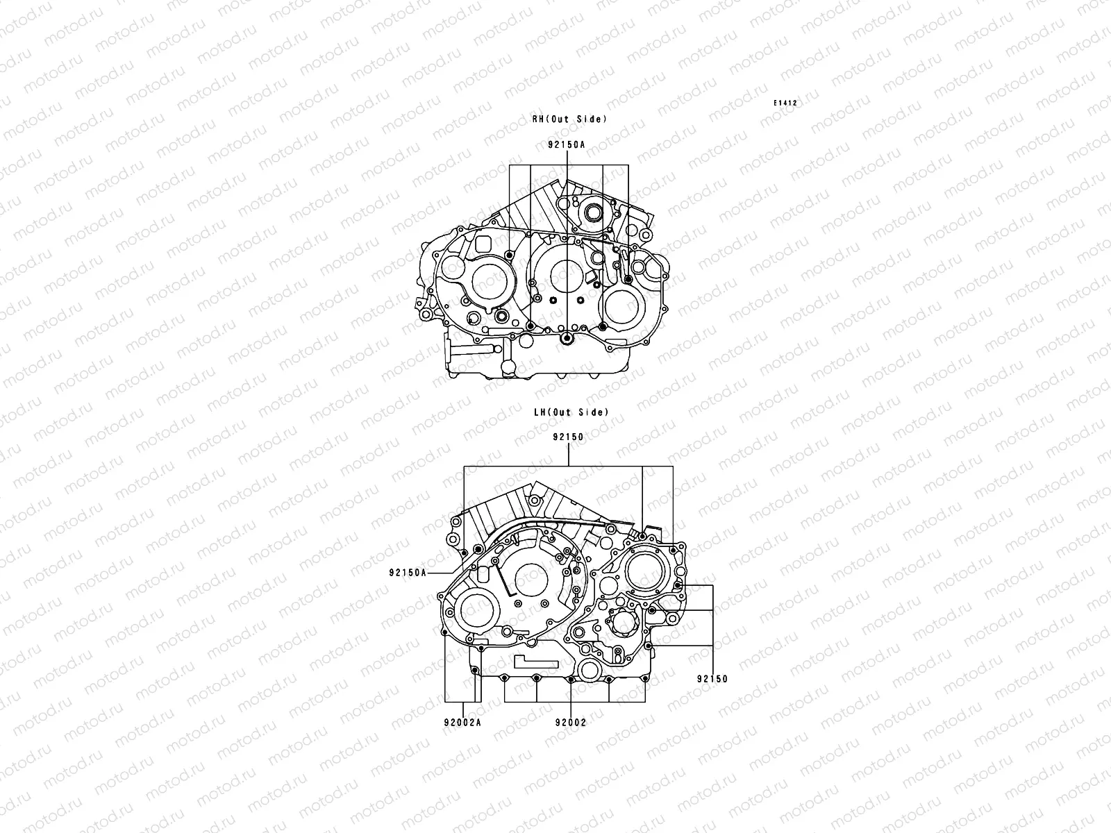 Crankcase Bolt Pattern