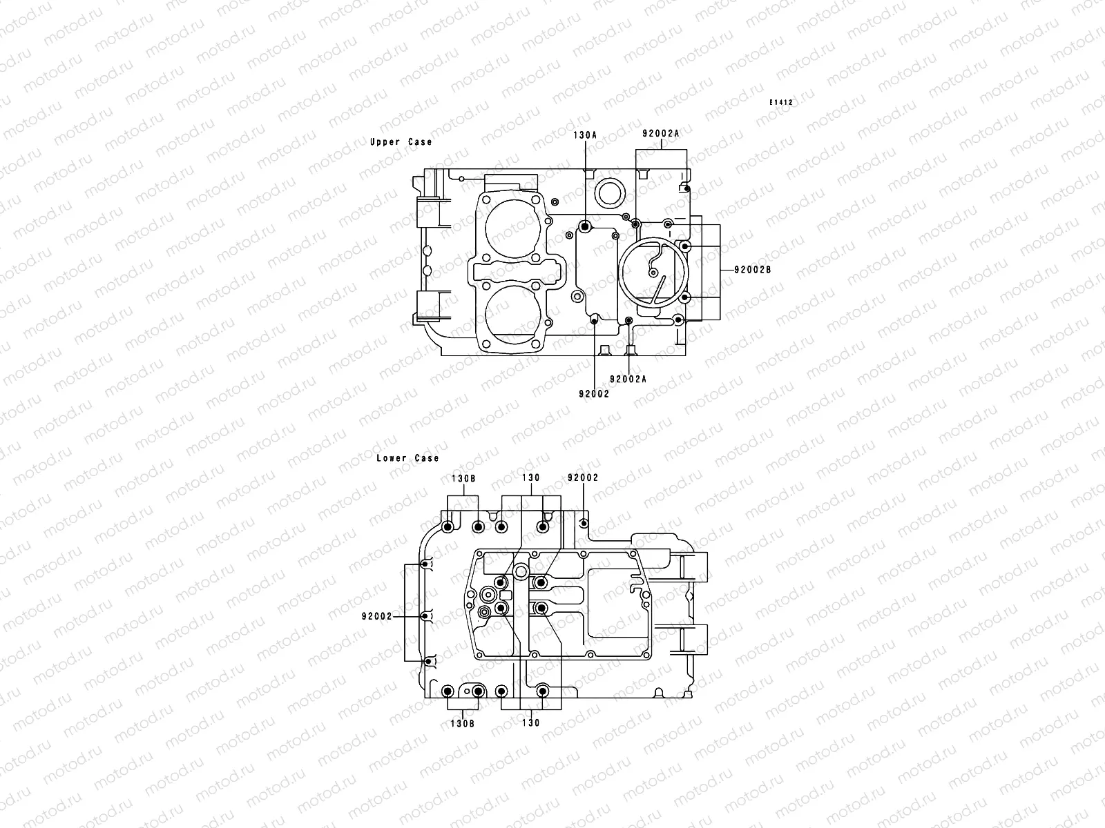 Crankcase Bolt Pattern