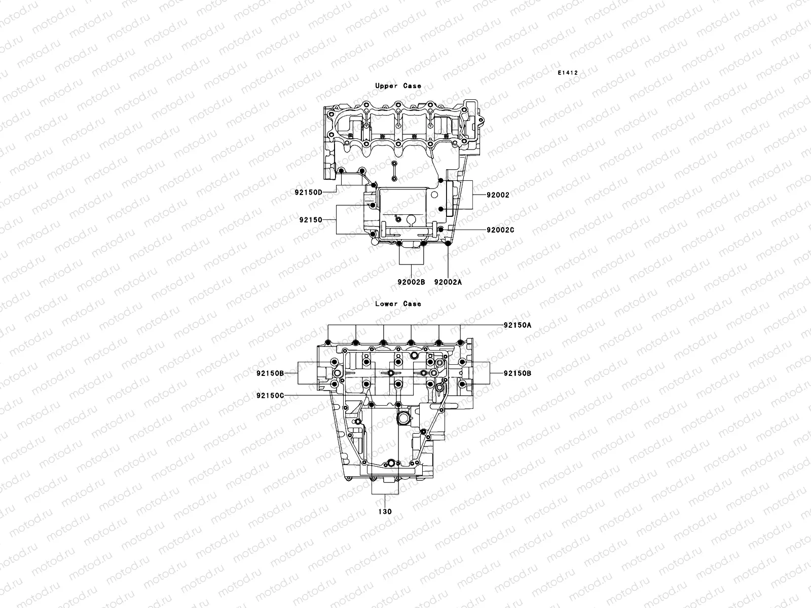 Crankcase Bolt Pattern