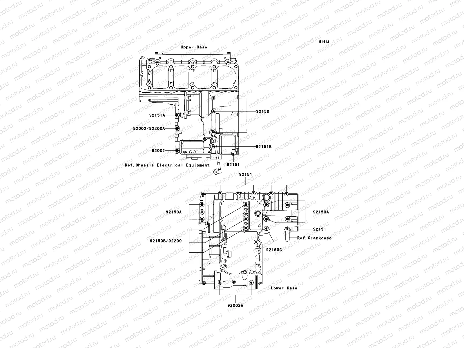 Crankcase Bolt Pattern