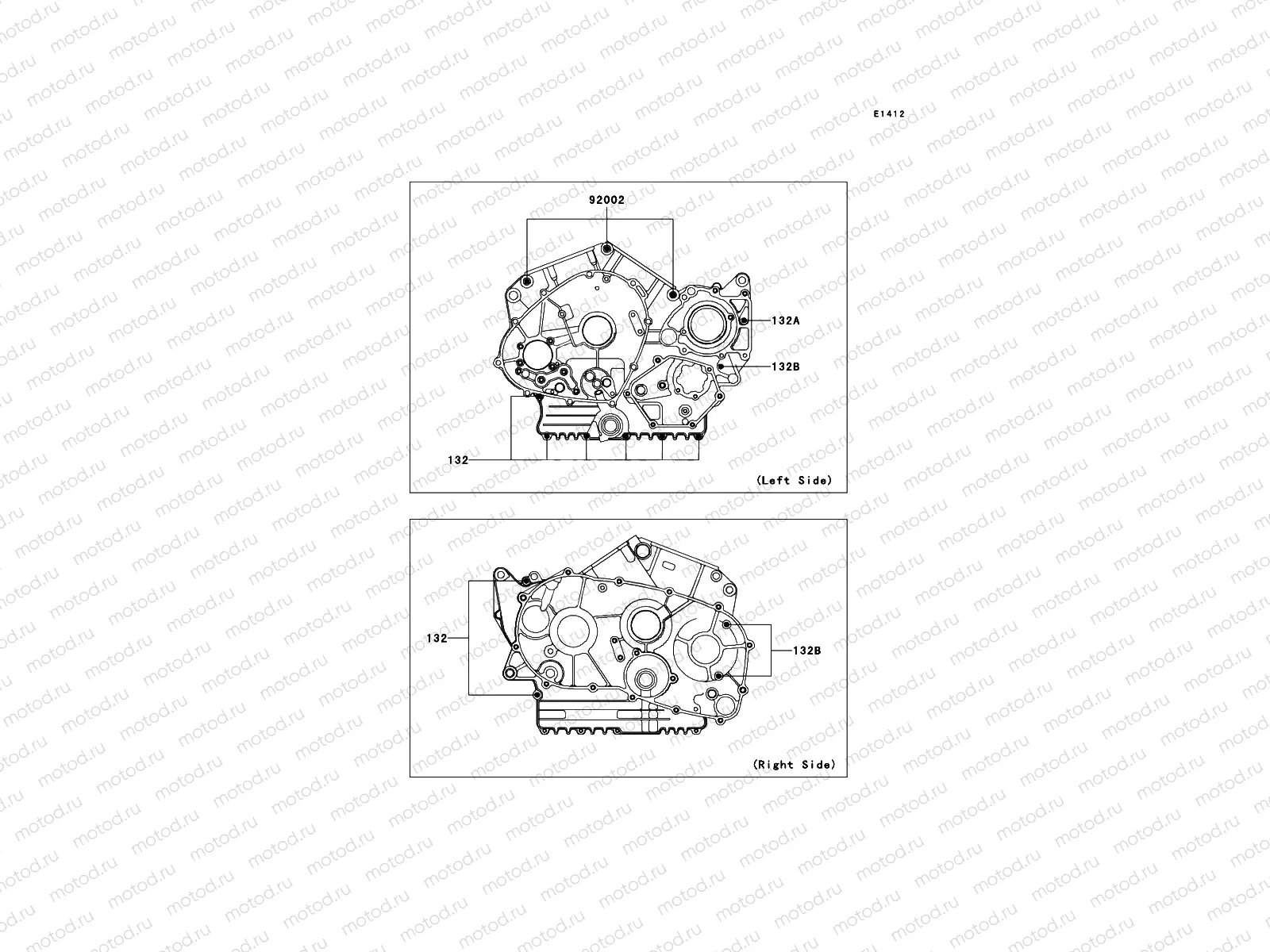 Crankcase Bolt Pattern