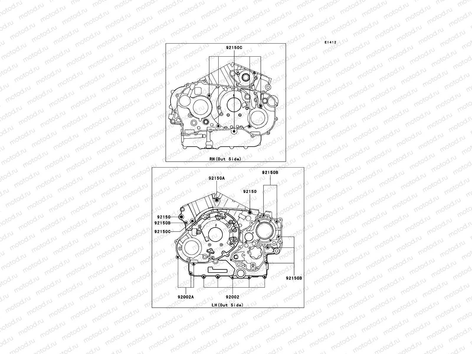 Crankcase Bolt Pattern