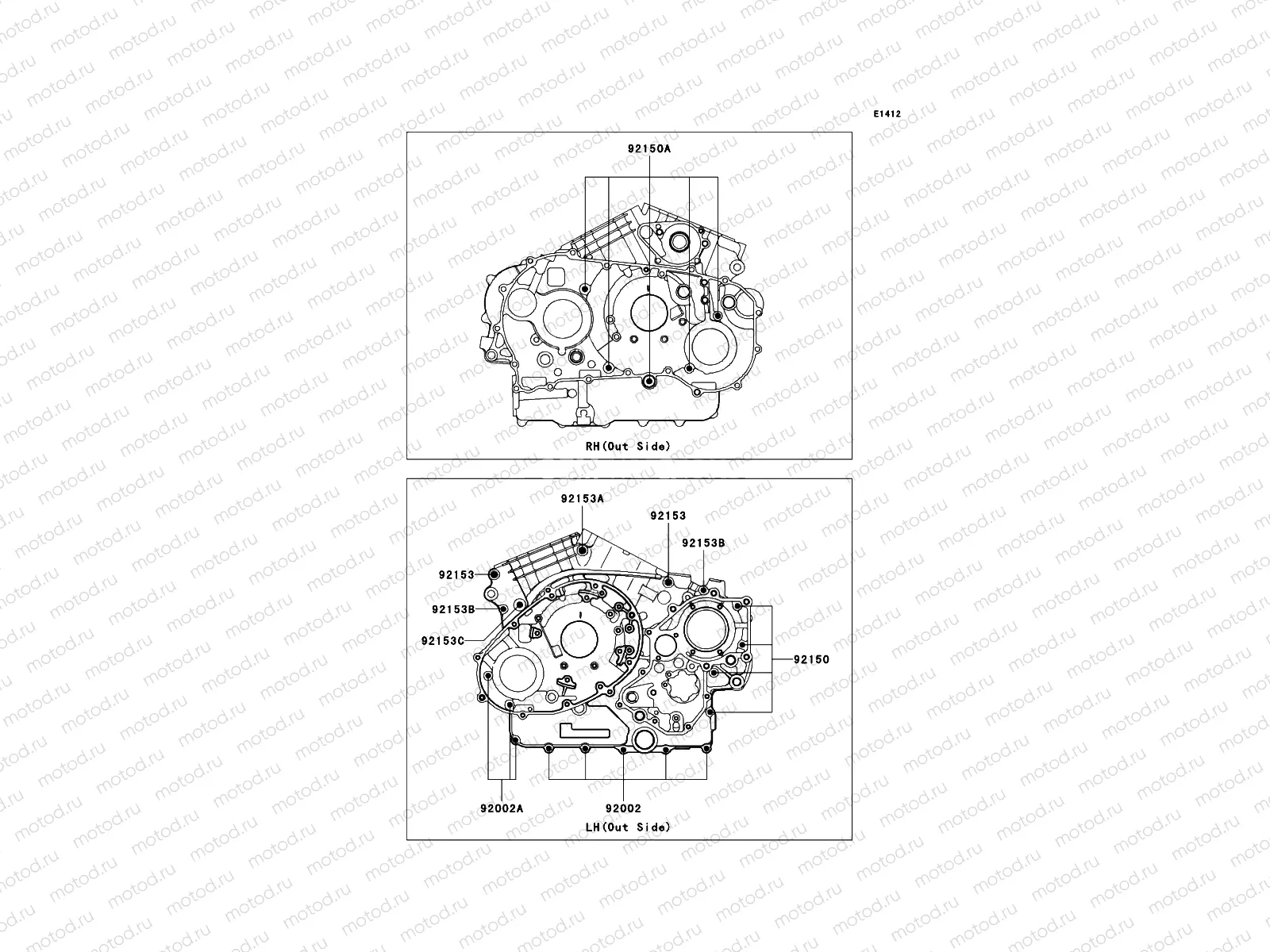 Crankcase Bolt Pattern