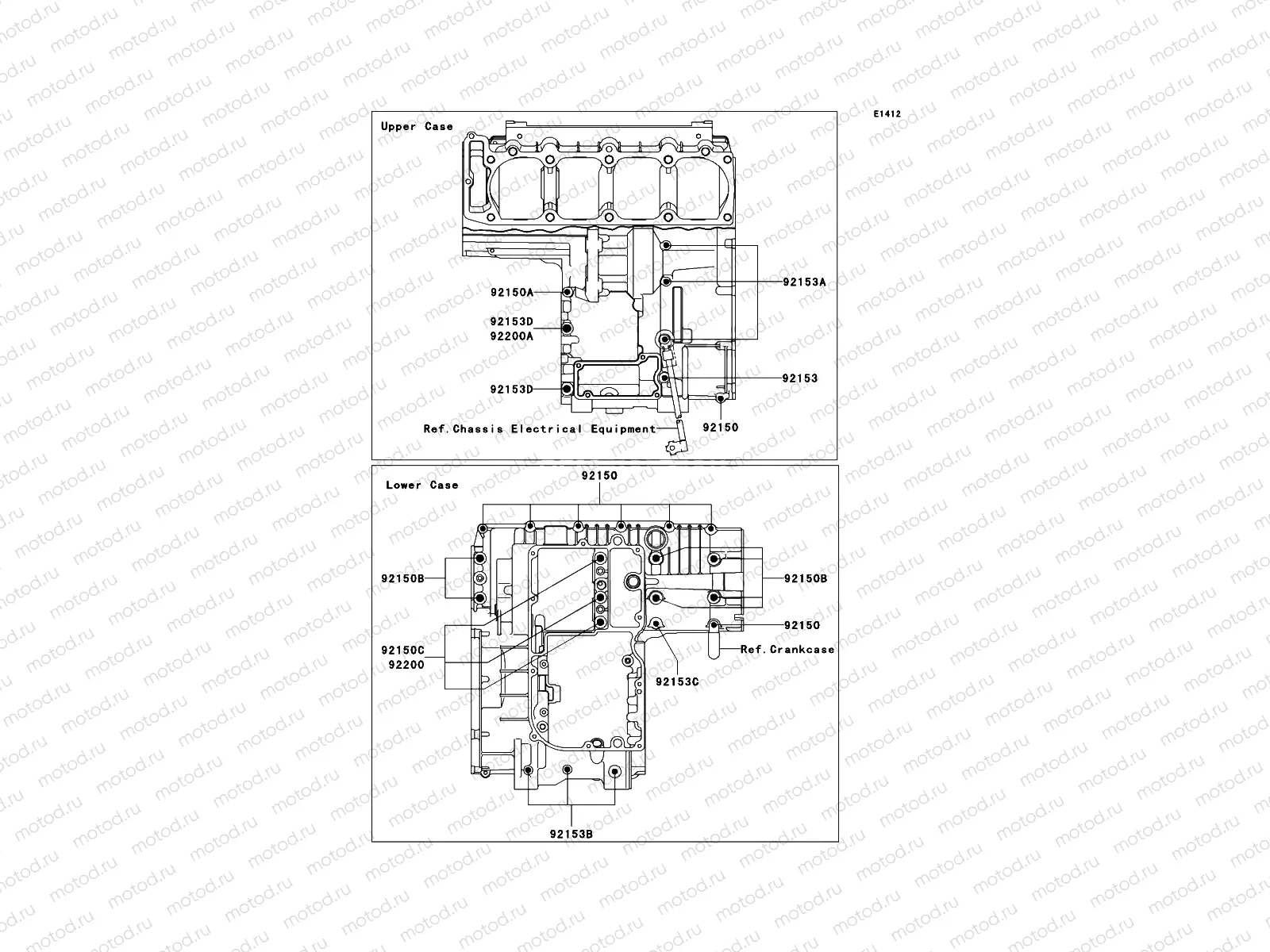 Crankcase Bolt Pattern