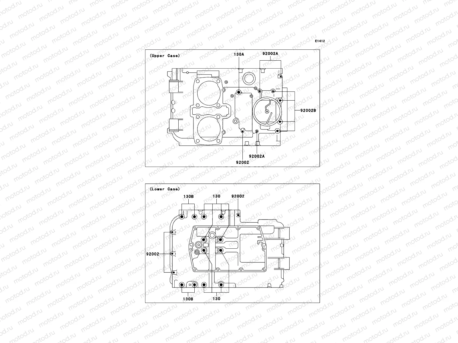 Crankcase Bolt Pattern