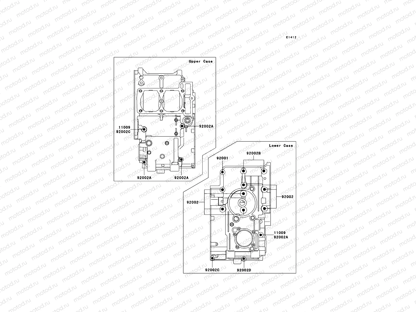Crankcase Bolt Pattern