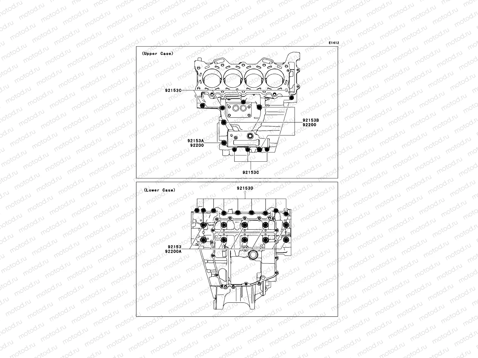 Crankcase Bolt Pattern