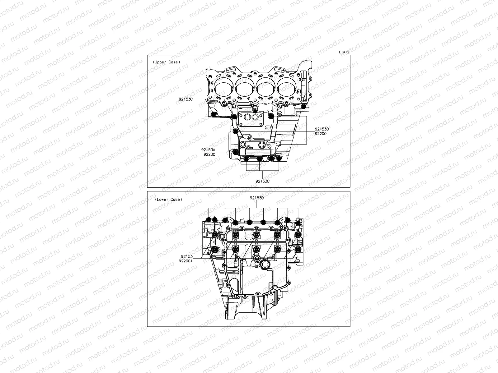 Crankcase Bolt Pattern
