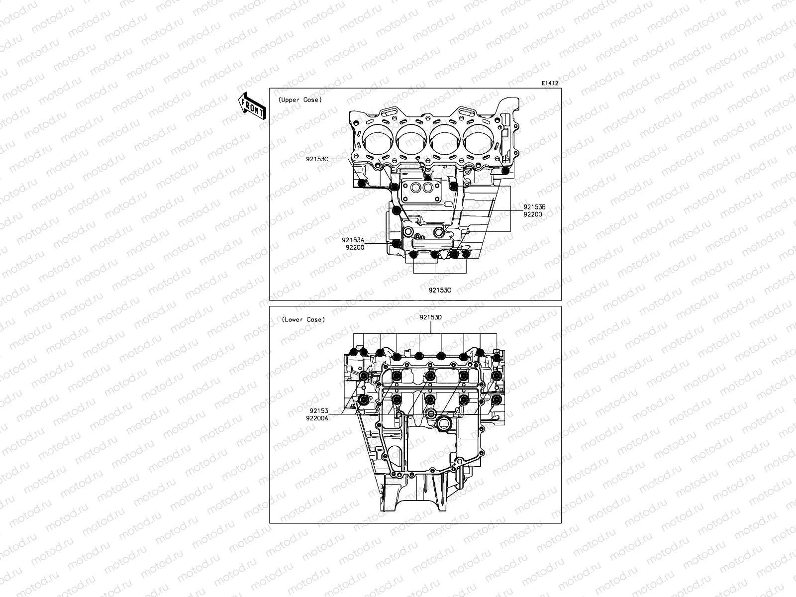 Crankcase Bolt Pattern