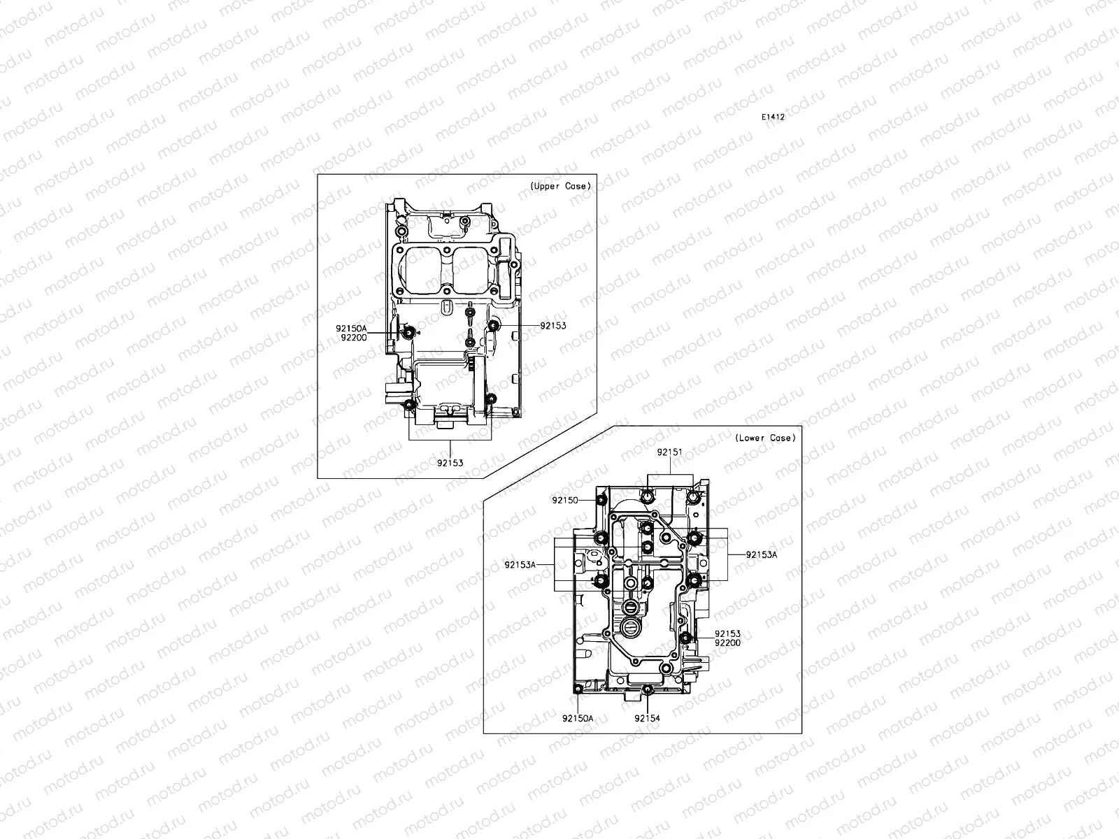 Crankcase Bolt Pattern