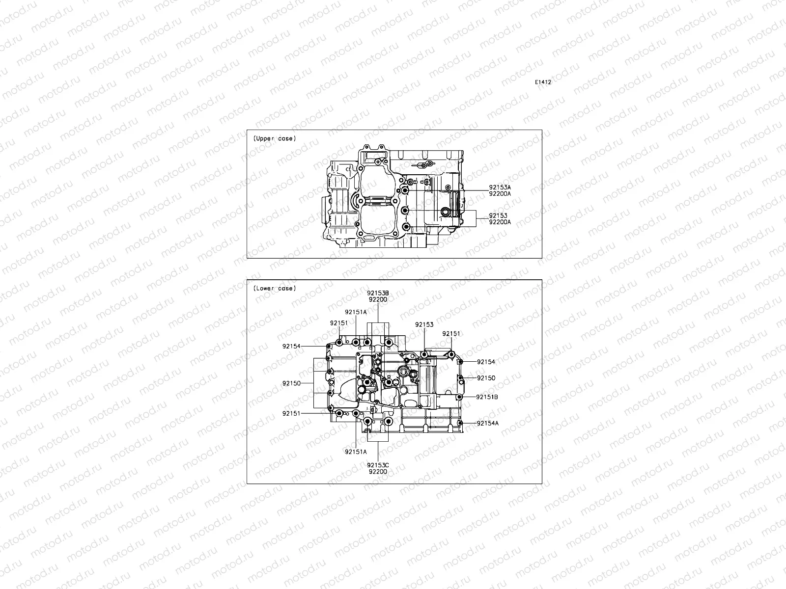 Crankcase Bolt Pattern