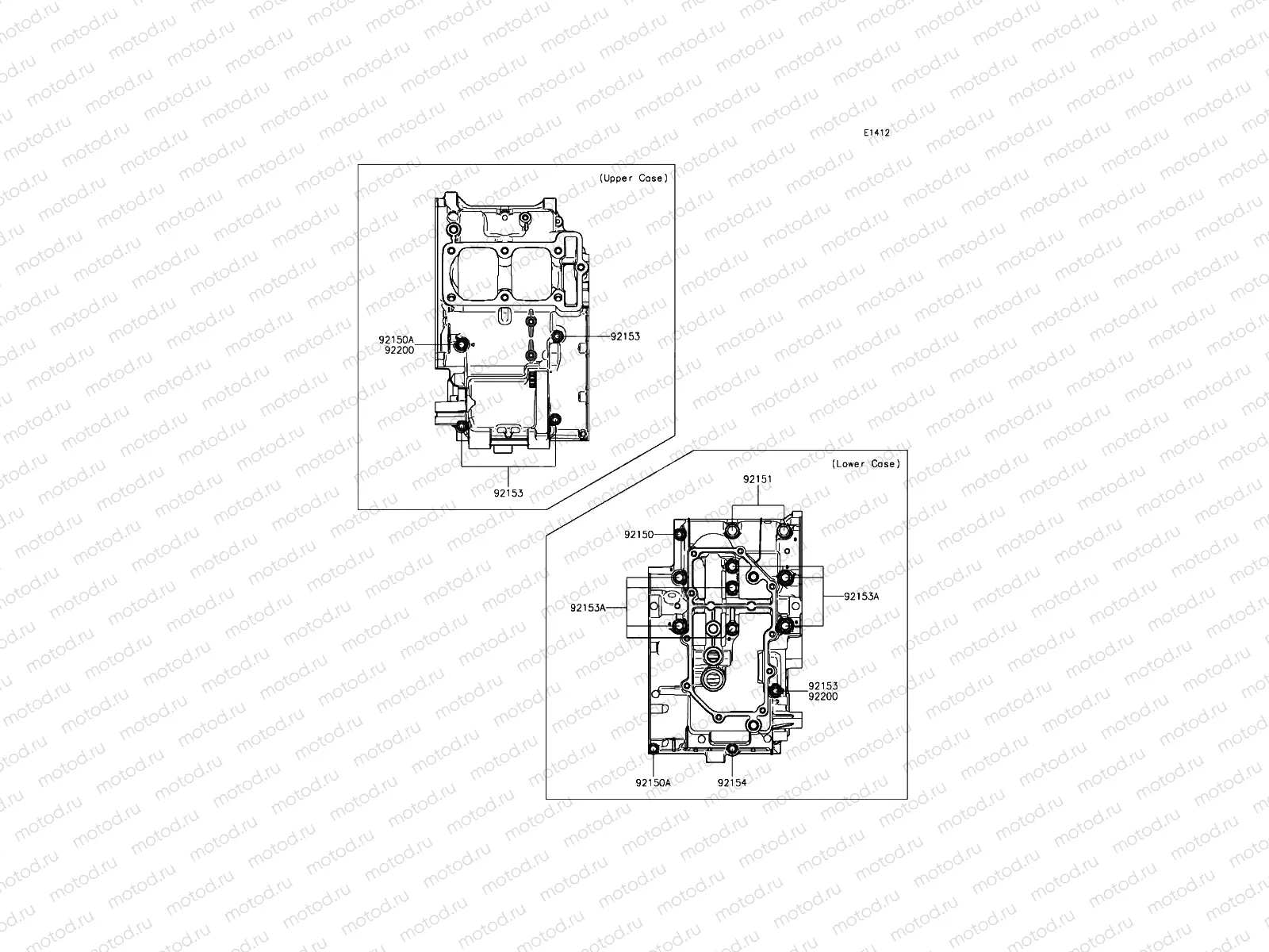 Crankcase Bolt Pattern