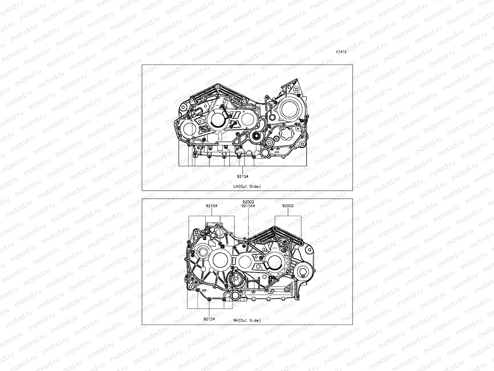 Crankcase Bolt Pattern