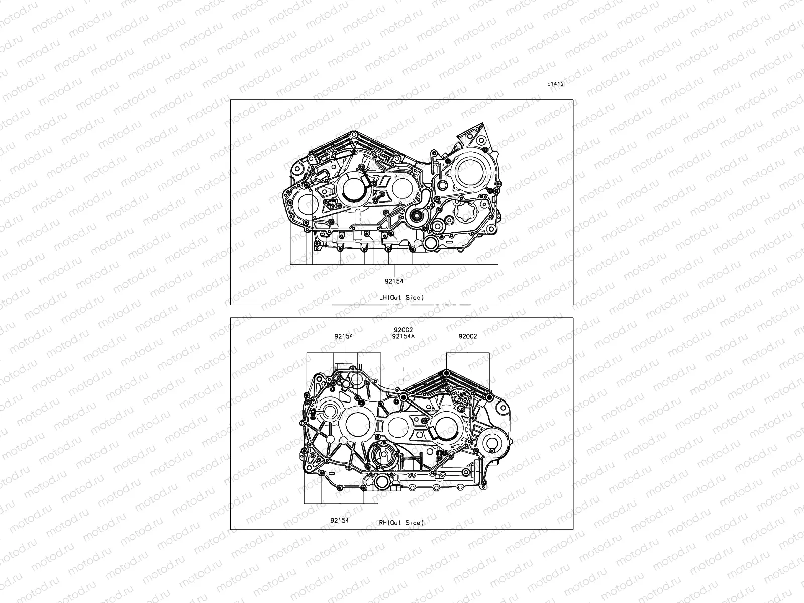 Crankcase Bolt Pattern