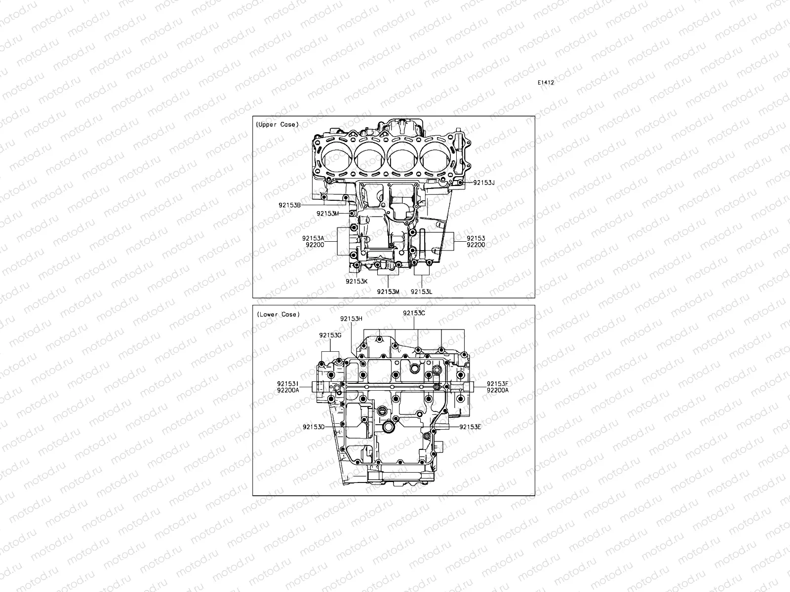 Crankcase Bolt Pattern