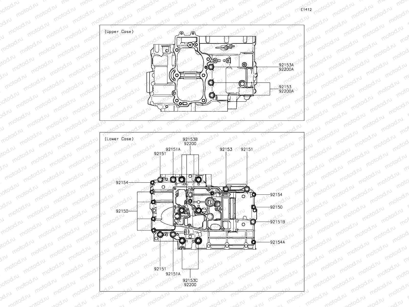 Crankcase Bolt Pattern