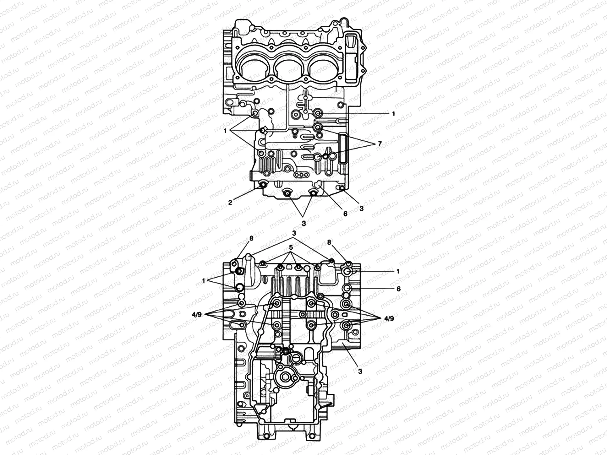 Crankcase Bolts