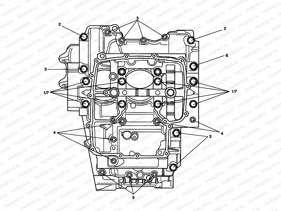 Crankcase Bolts