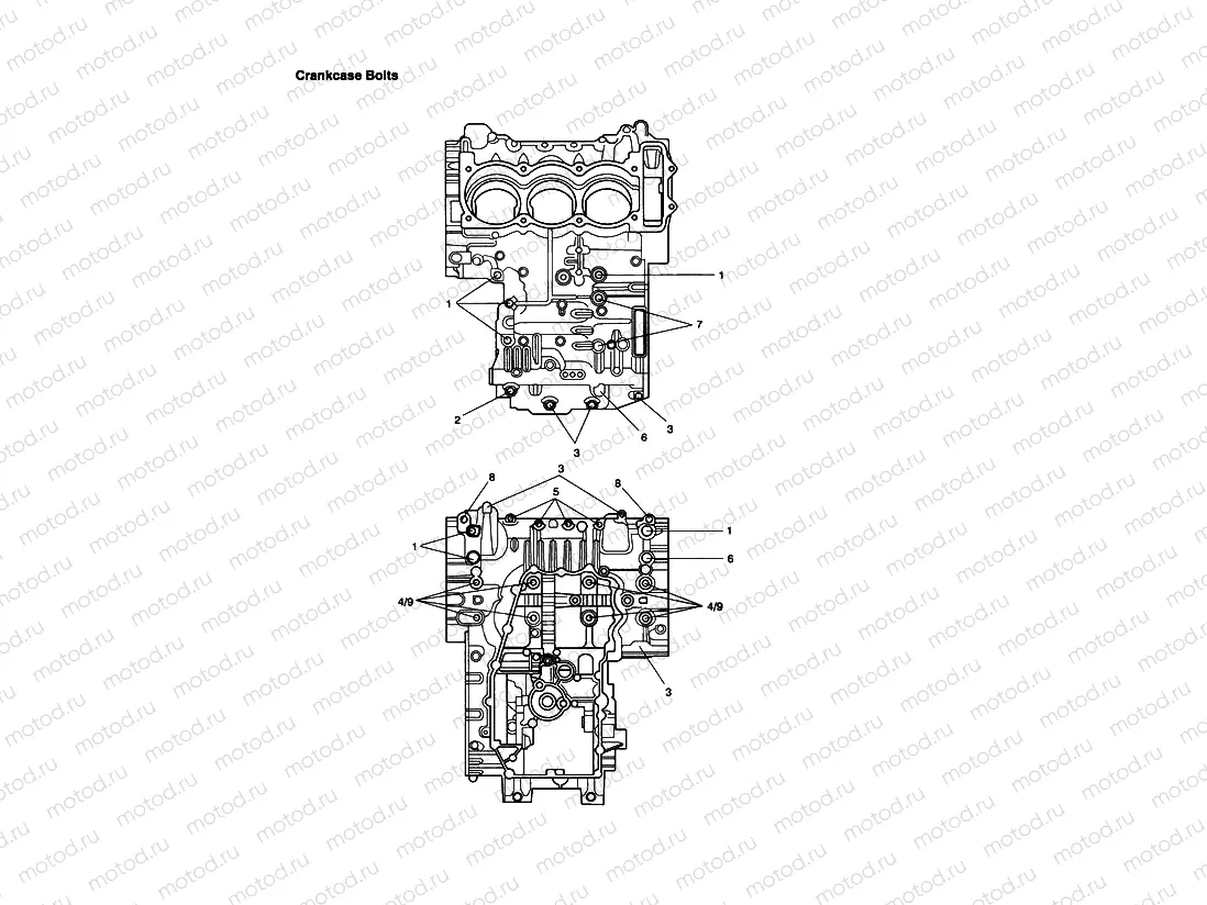 Crankcase Bolts