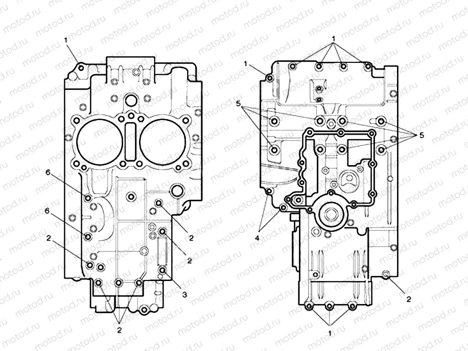 Crankcase Bolts