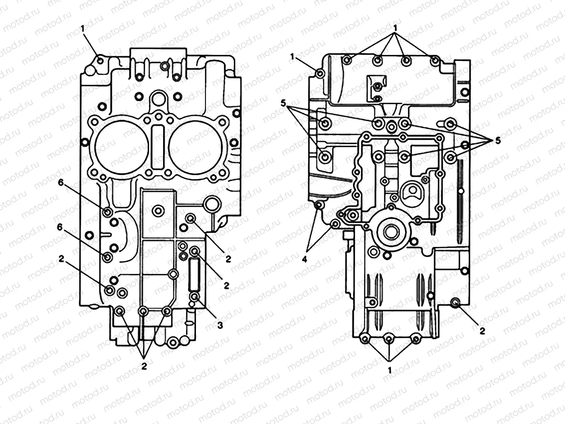 Crankcase Bolts