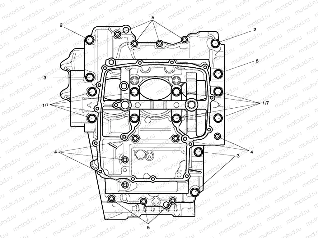 Crankcase Bolts