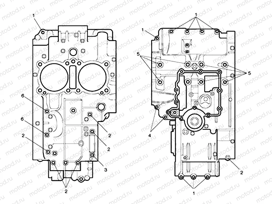 Crankcase Bolts