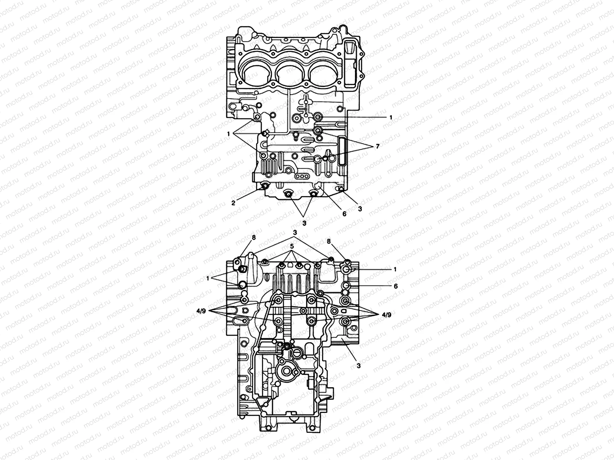 Crankcase Bolts