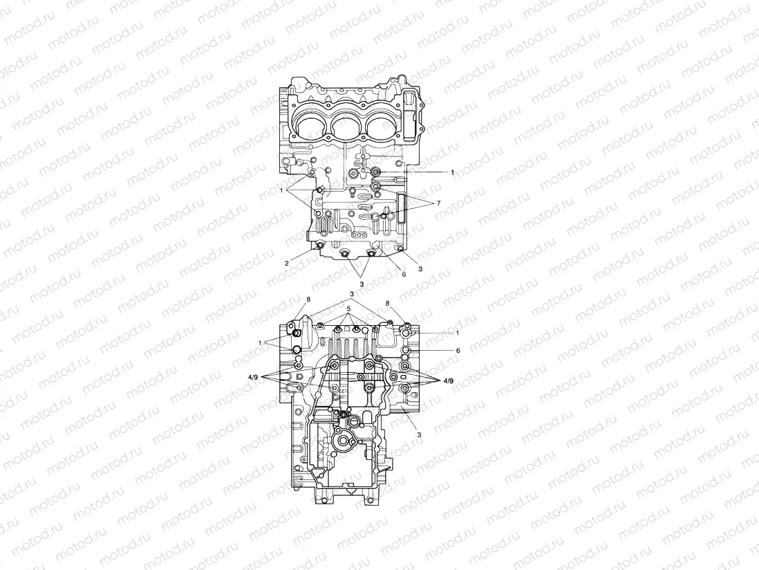 Crankcase Bolts