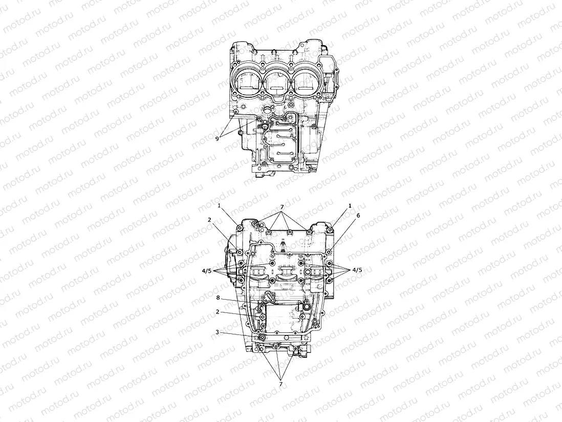 Crankcase Bolts