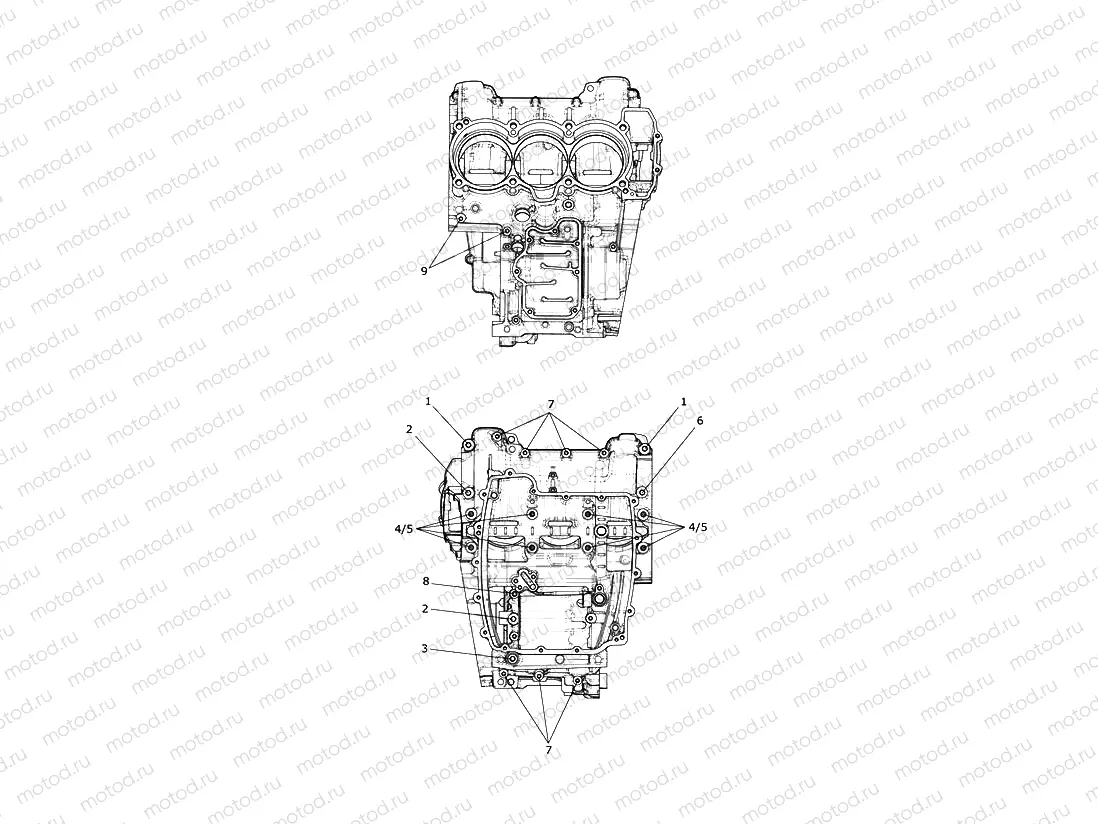 Crankcase Bolts