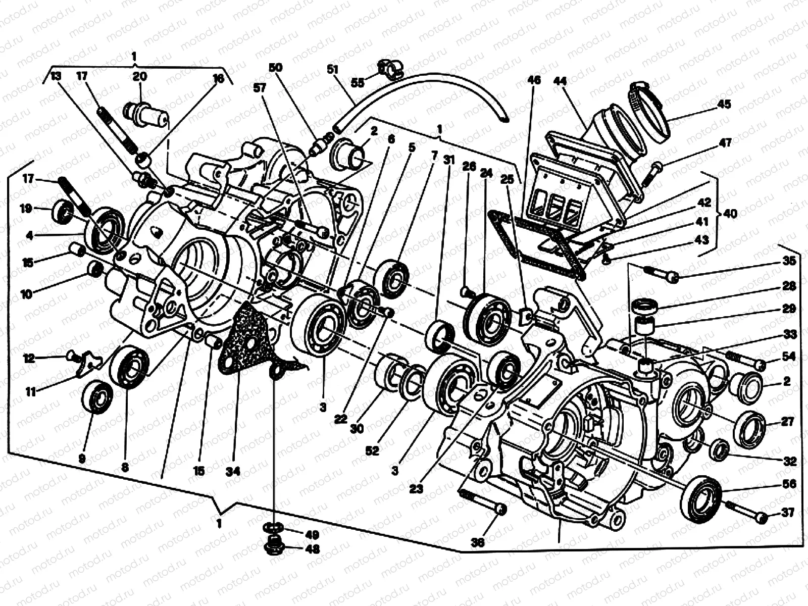 CRANKCASE CARTER