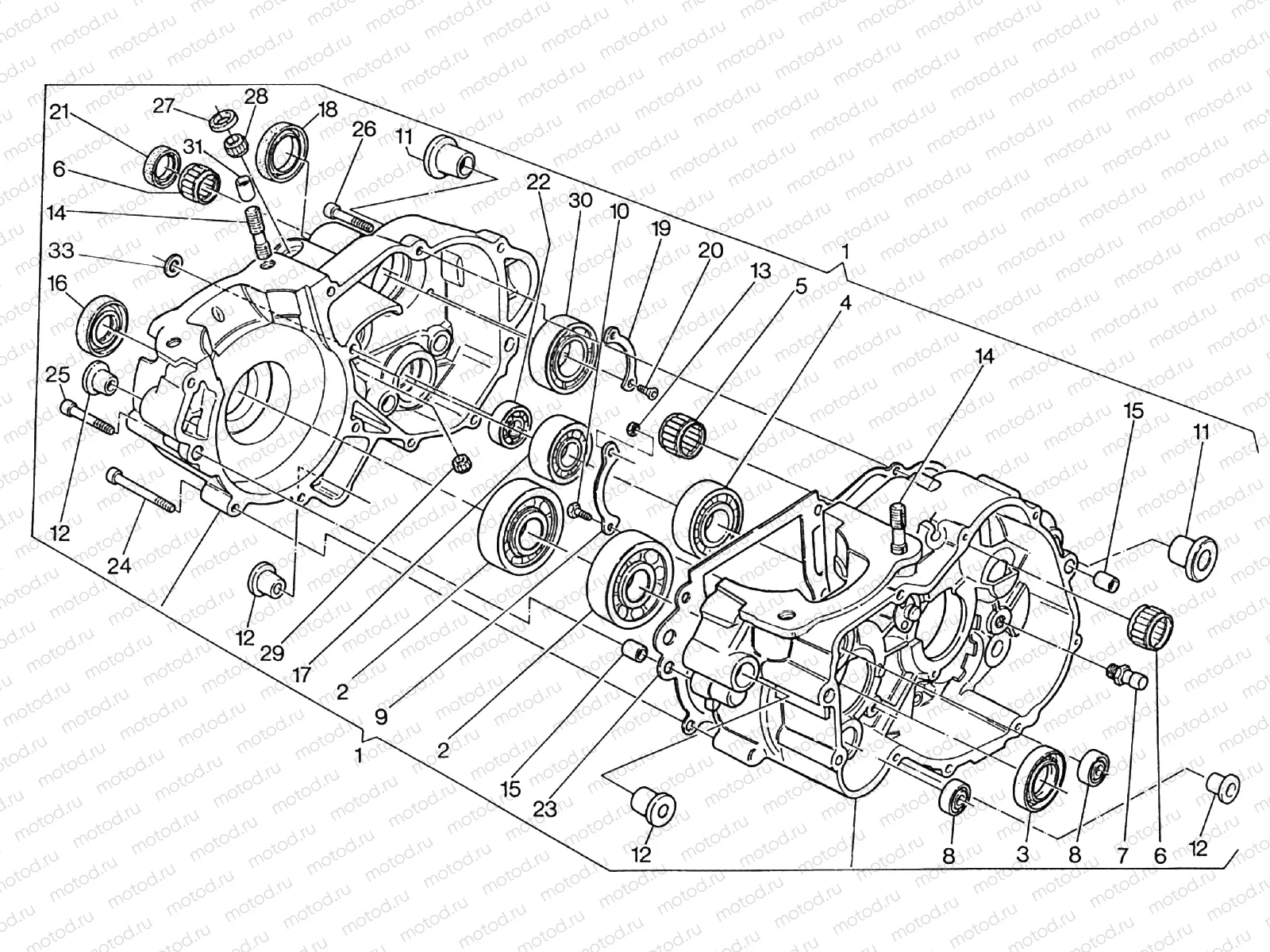 CRANKCASE CARTER