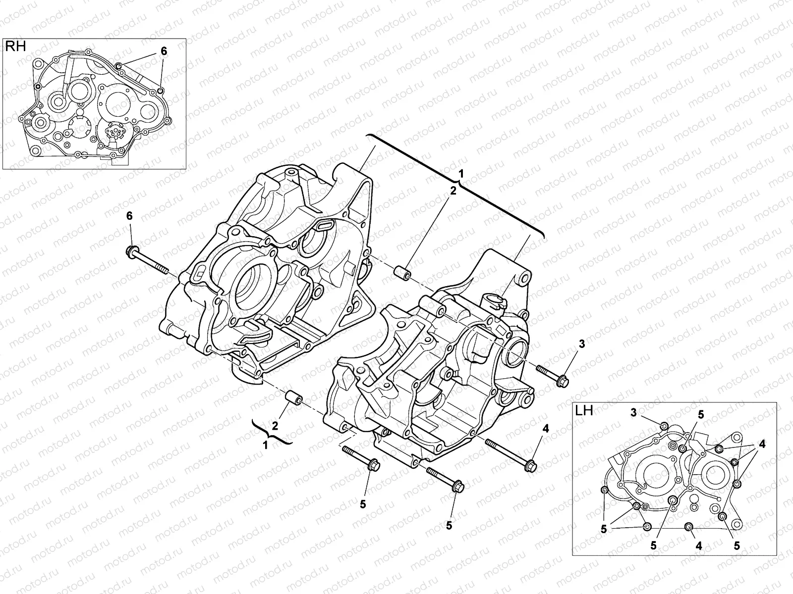 CRANKCASE CARTER