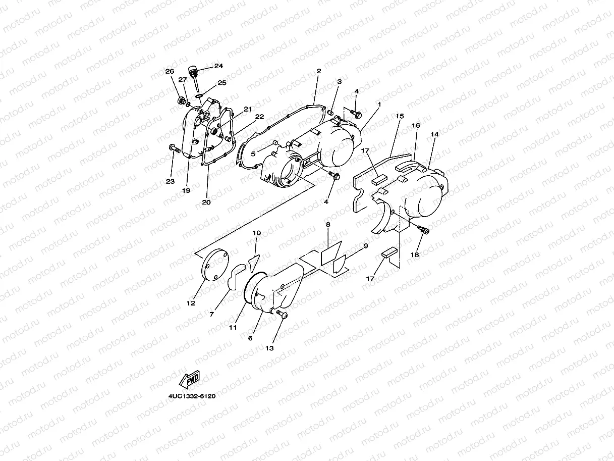 CRANKCASE COVER 1