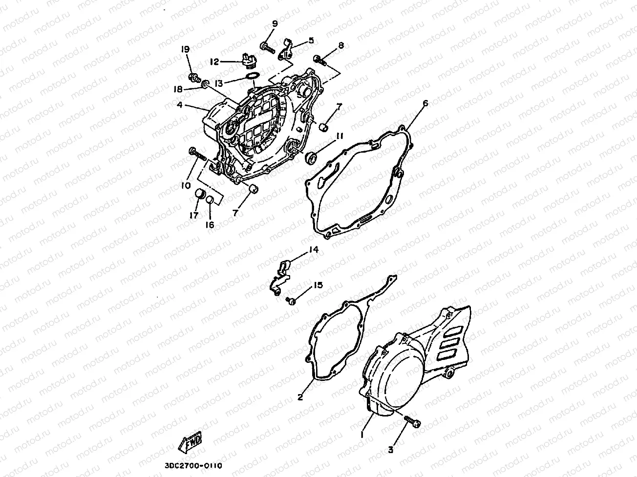 CRANKCASE COVER 1
