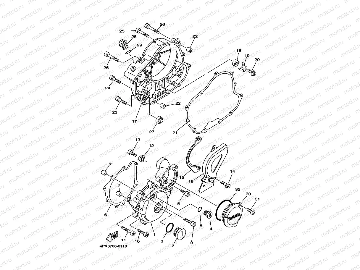 CRANKCASE COVER 1