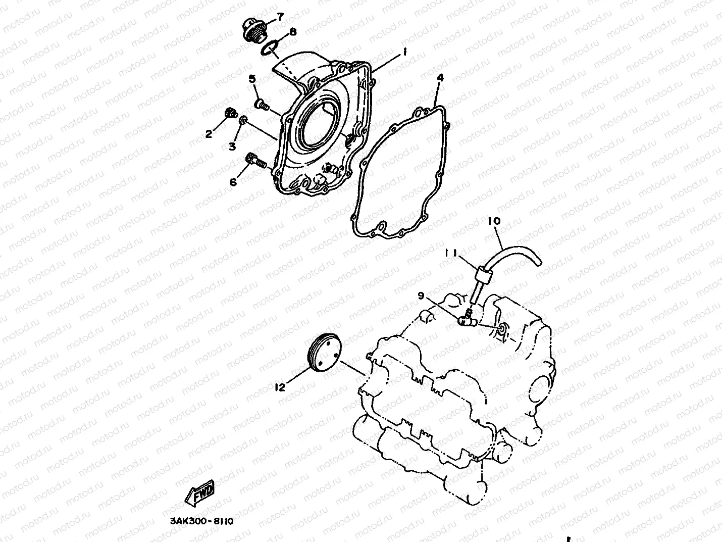CRANKCASE COVER 1