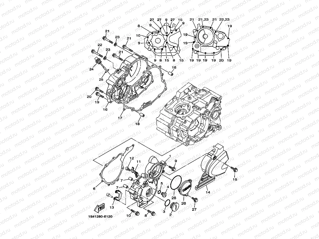 CRANKCASE COVER 1