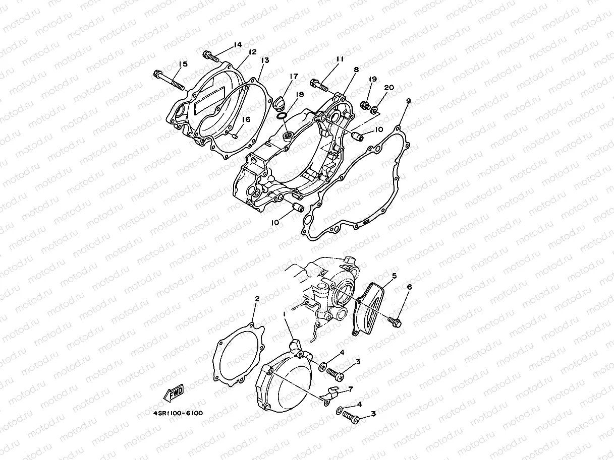 CRANKCASE COVER 1