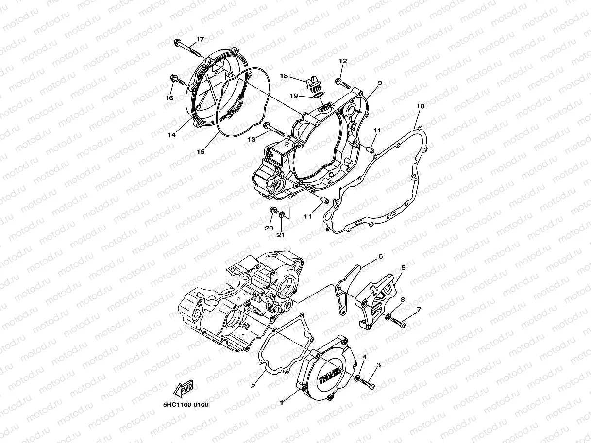 CRANKCASE COVER 1