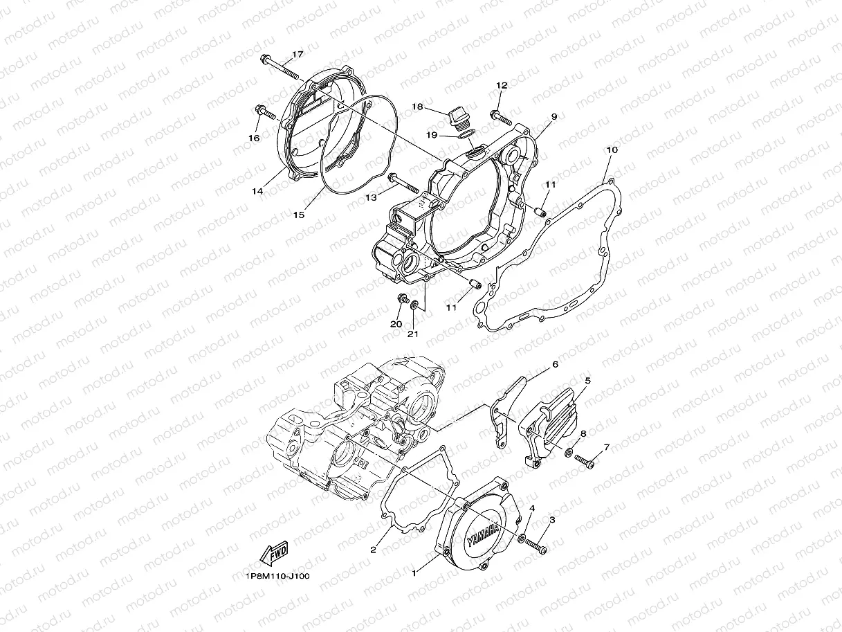 CRANKCASE COVER 1
