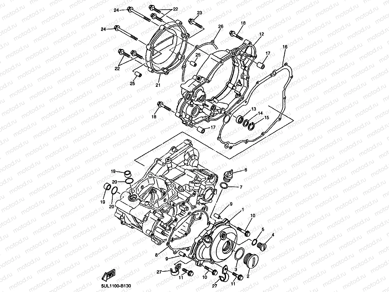 CRANKCASE COVER 1