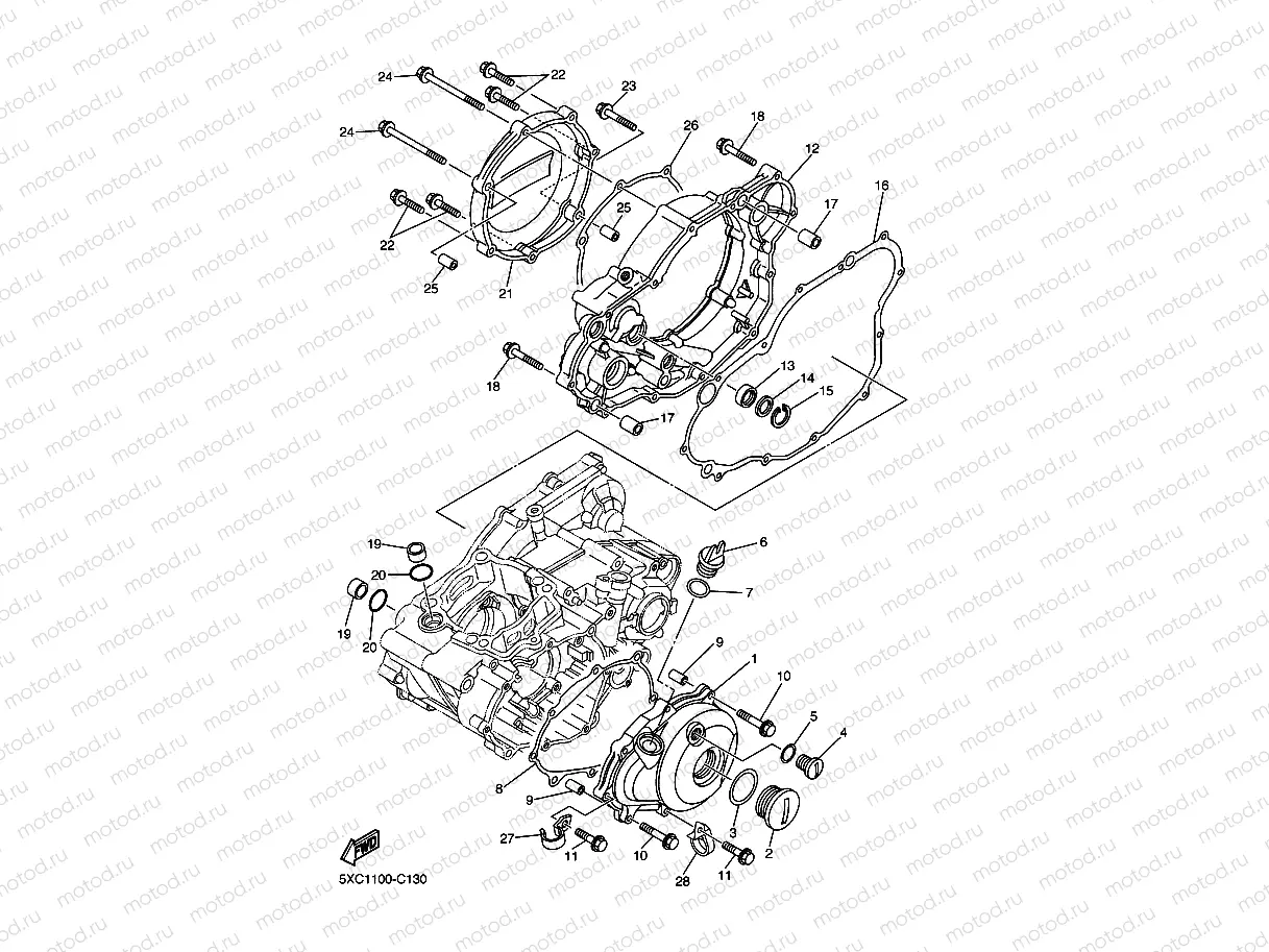 CRANKCASE COVER 1