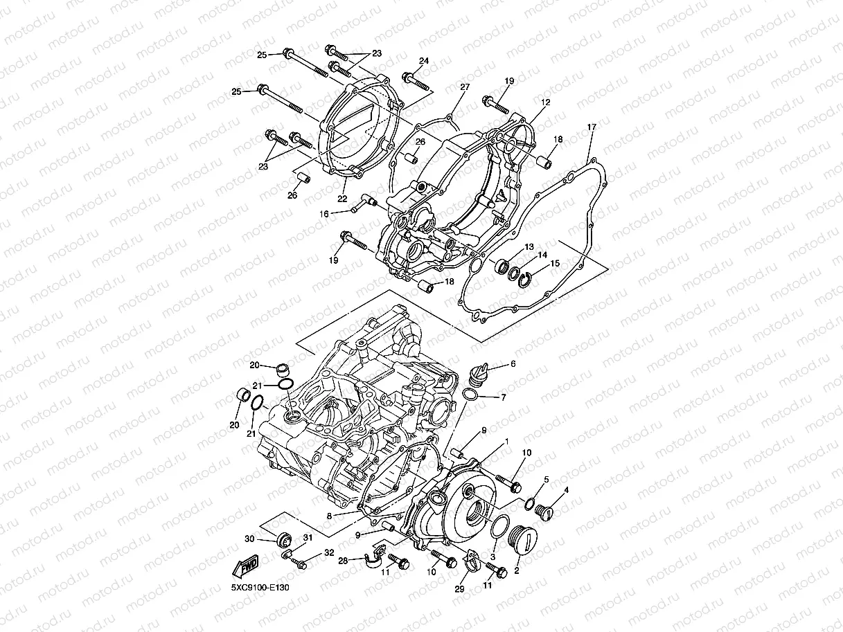 CRANKCASE COVER 1