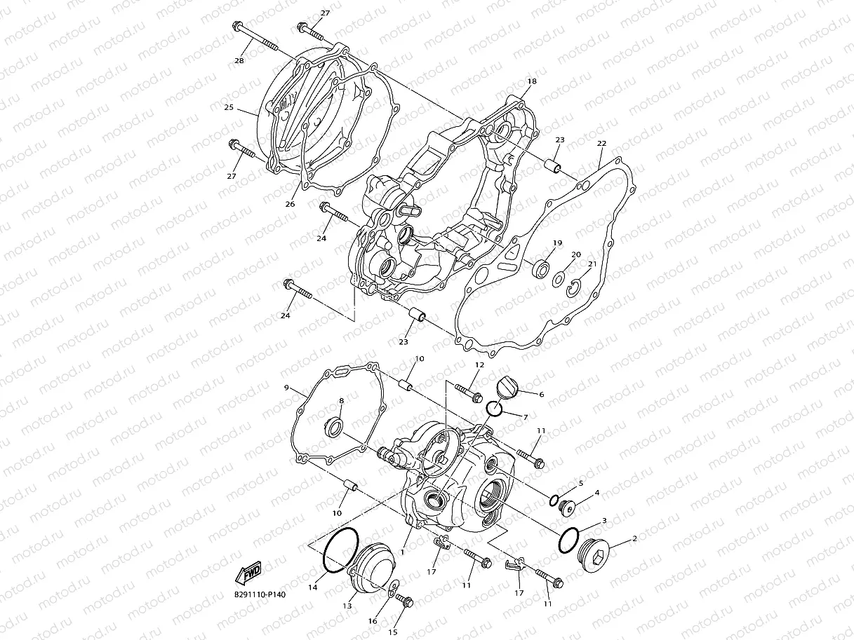 CRANKCASE COVER 1