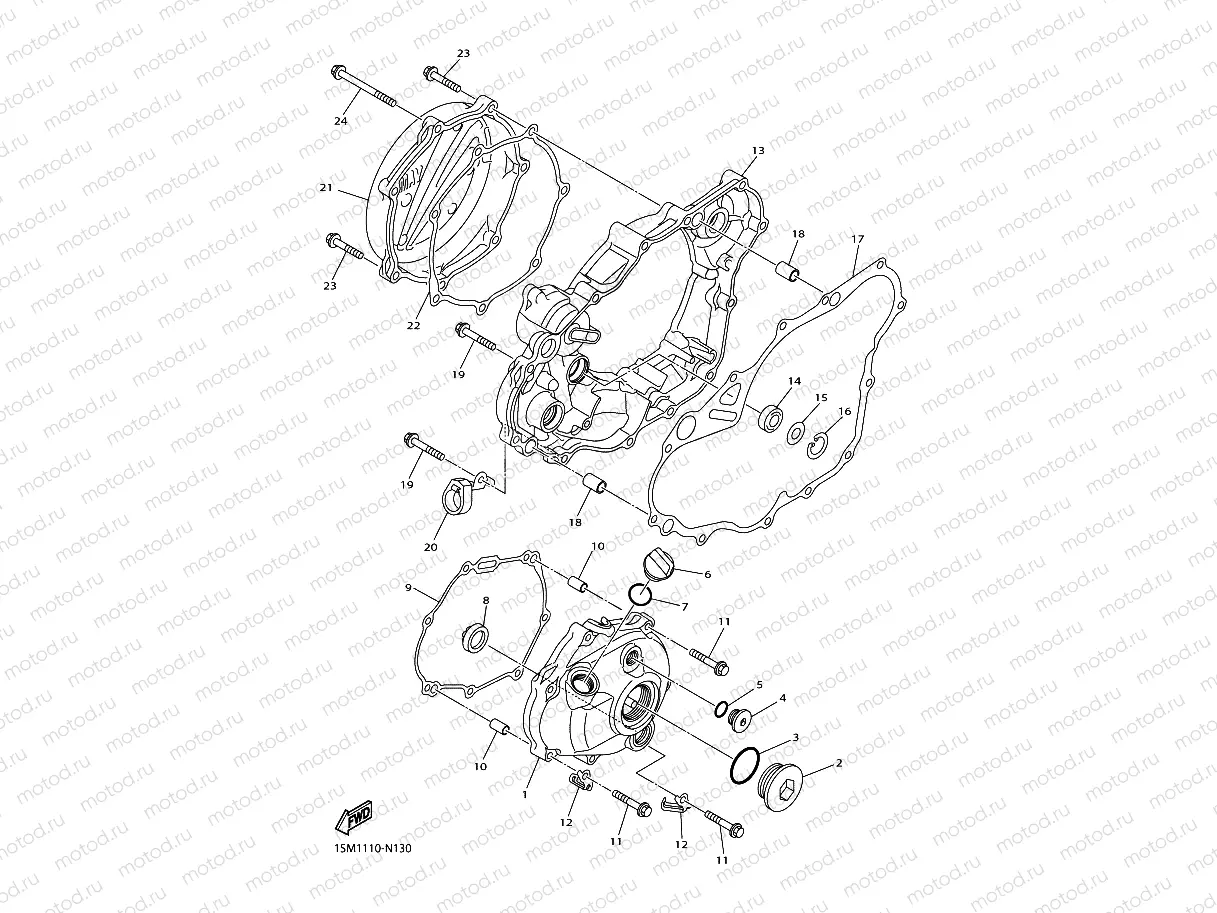 CRANKCASE COVER 1