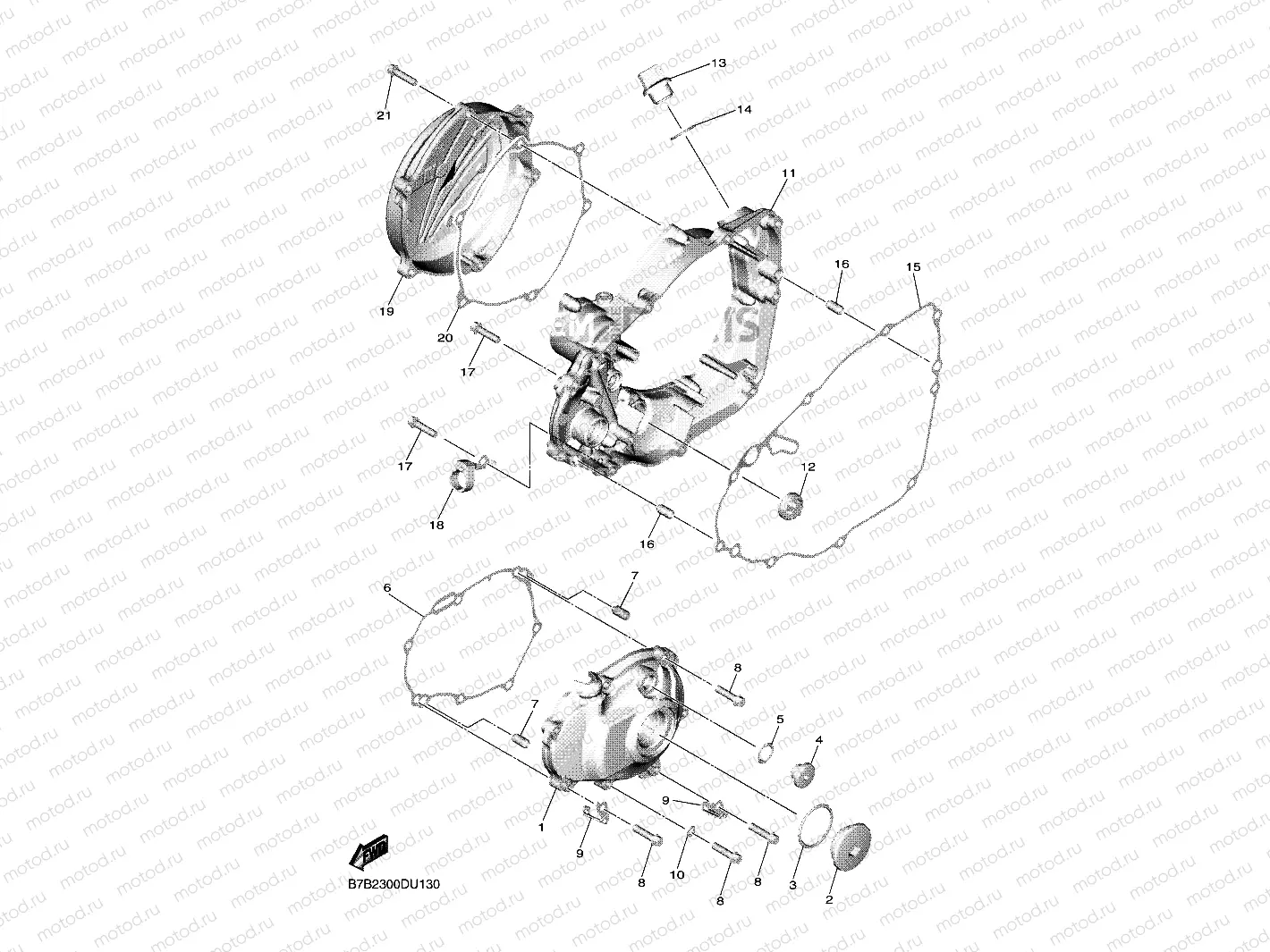 CRANKCASE COVER 1